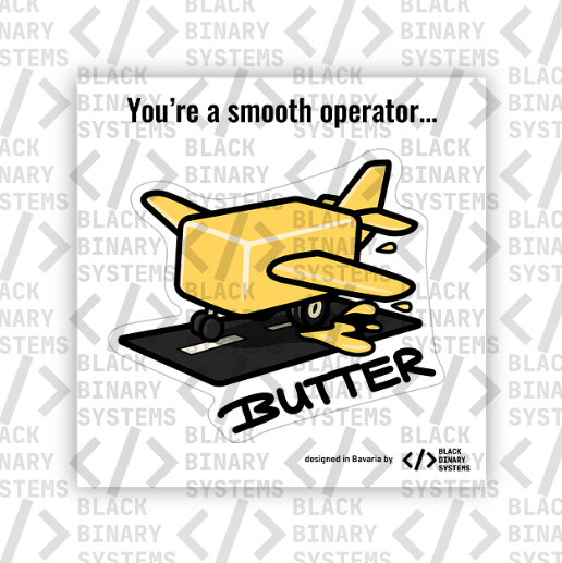 "Butter" Vinyl-Sticker