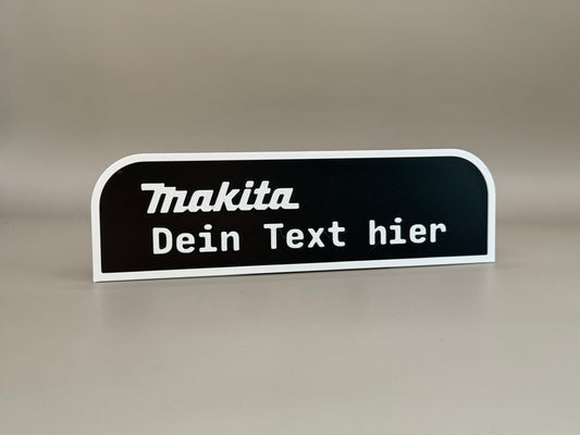 Makita Makpac Größe 1  Schild - Individuell