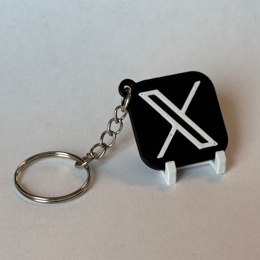 X (Twitter) NFC Schlüsselanhänger