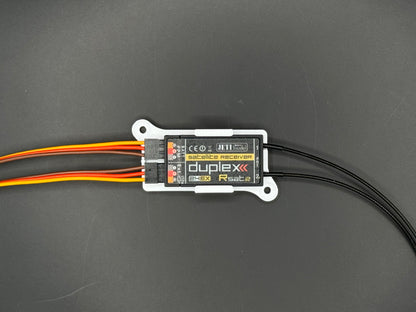 Halterung für JETI RC-Switch und RSat 2