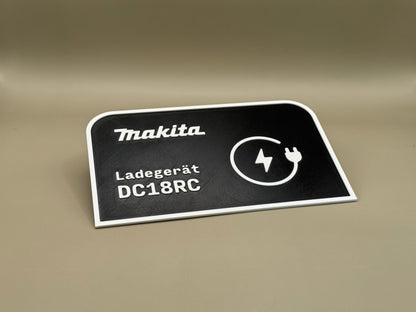 Makita Makpac Größe 2 Schild - Ladegerät DC18RC