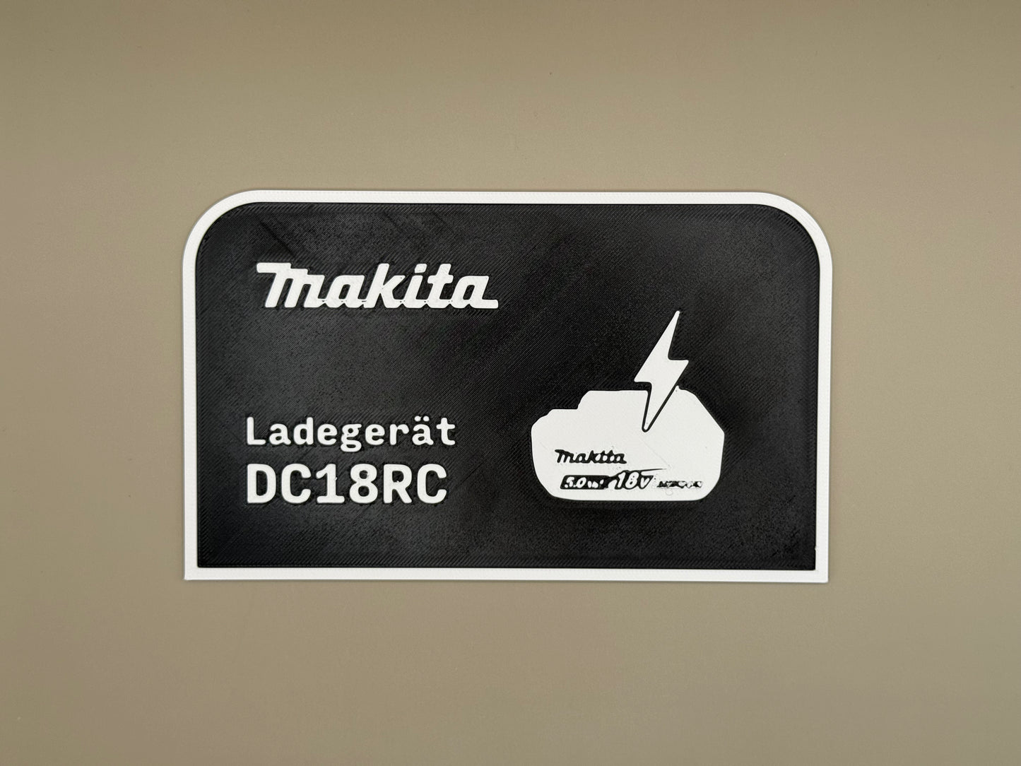 Makita Makpac Größe 2 Schild - Ladegerät DC18RC