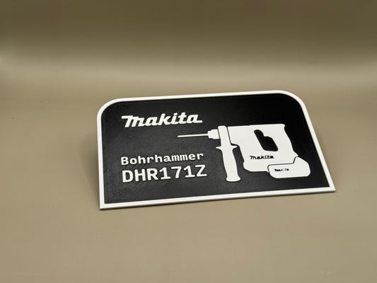 Makita Macpac Größe 2 Schild - Bohrhammer DHR171Z