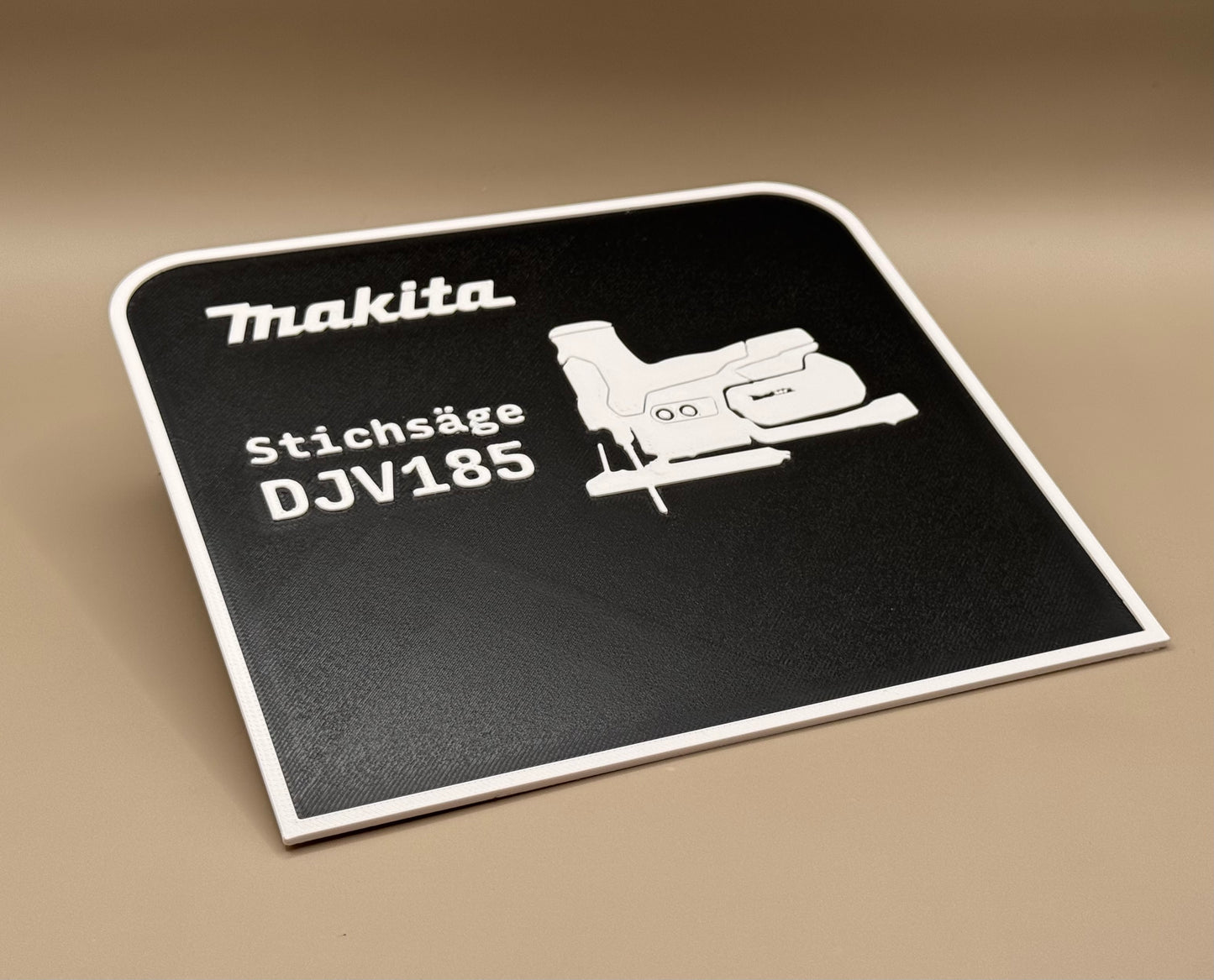Makita Macpac Größe 3 Schild - Stichsäge DJV185