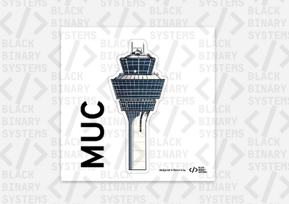 MUC Tower - Vinyl Sticker